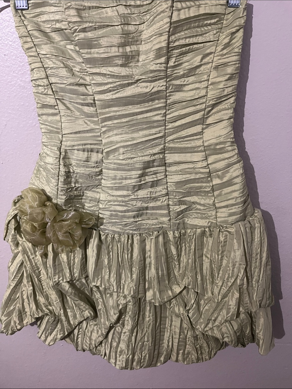 Jessica McClintock For Gunne Sax Mini Cocktail Dress - Picture 4 of 6